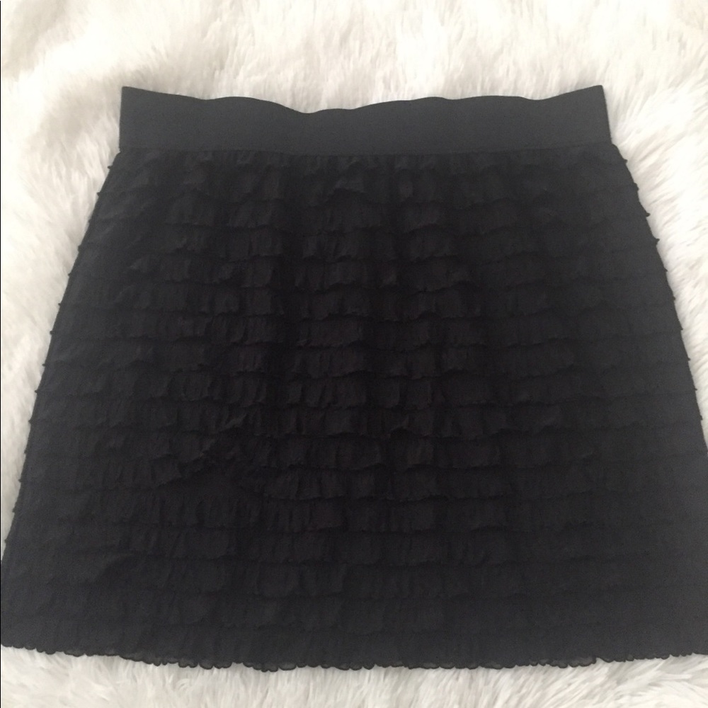 LC By Lauren Conrad Ruffle Pencil Skirt